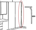 Profilo gola verticale a muro per cucina in vendita online da Mybricoshop