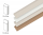 Battiscopa Leoardo ed Edition classico e moderno laccato bianco in vendita online da Mybricoshop