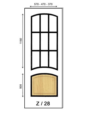 Profili per PORTE da Interni, Antine. DECORAZIONI esclusive per il mobile