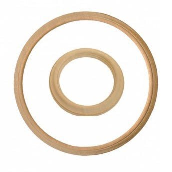 Cornice a quarto di cerchio in legno