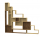 Scaffale Tetris componibile su misura in legno massello in vendita online da Mybricoshop