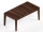 Composizione tavolo e panche stromboli in frassino termotrattato per esterni in vendita online da Mybricoshop